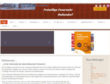 Tablet Screenshot of ff-heikendorf.de